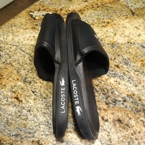 Lacoste Croco Dualiste 0922 Slide Open Toe Strap Sandals 7-43CMA0020312 Men’s 13 - Picture 7 of 12